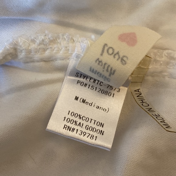 Tea & Cup Los Angeles White eyelet lace v neck halter mini dress cocktail Medium - Picture 12 of 12